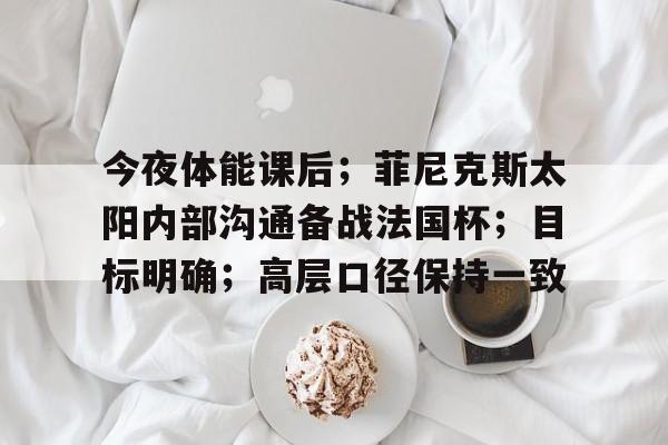 关于今夜体能课后；菲尼克斯太阳内部沟通备战法国杯；目标明确；高层口径保持一致的信息-九游官网